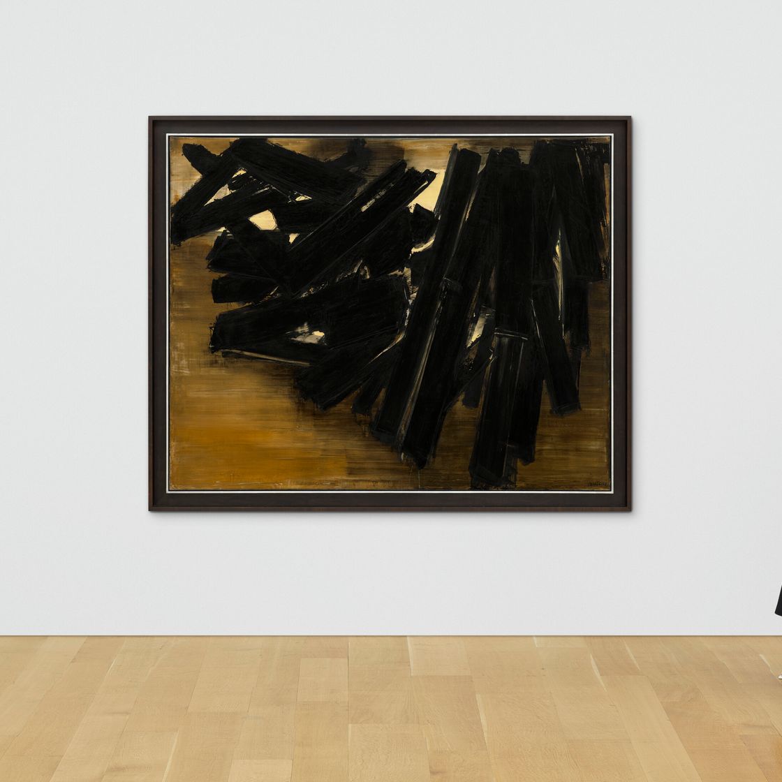 Pierre Soulages — Рисунок 161 x 200 см, 14 ноября 1958 года, изображение 4