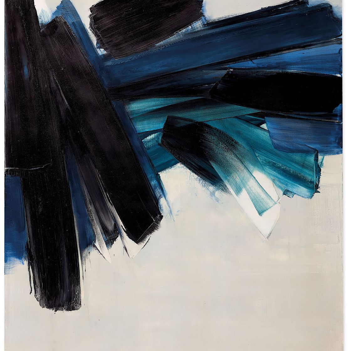 Pierre Soulages — Рисунок 162 x 130 см, 9 июля 1961 года, изображение 1