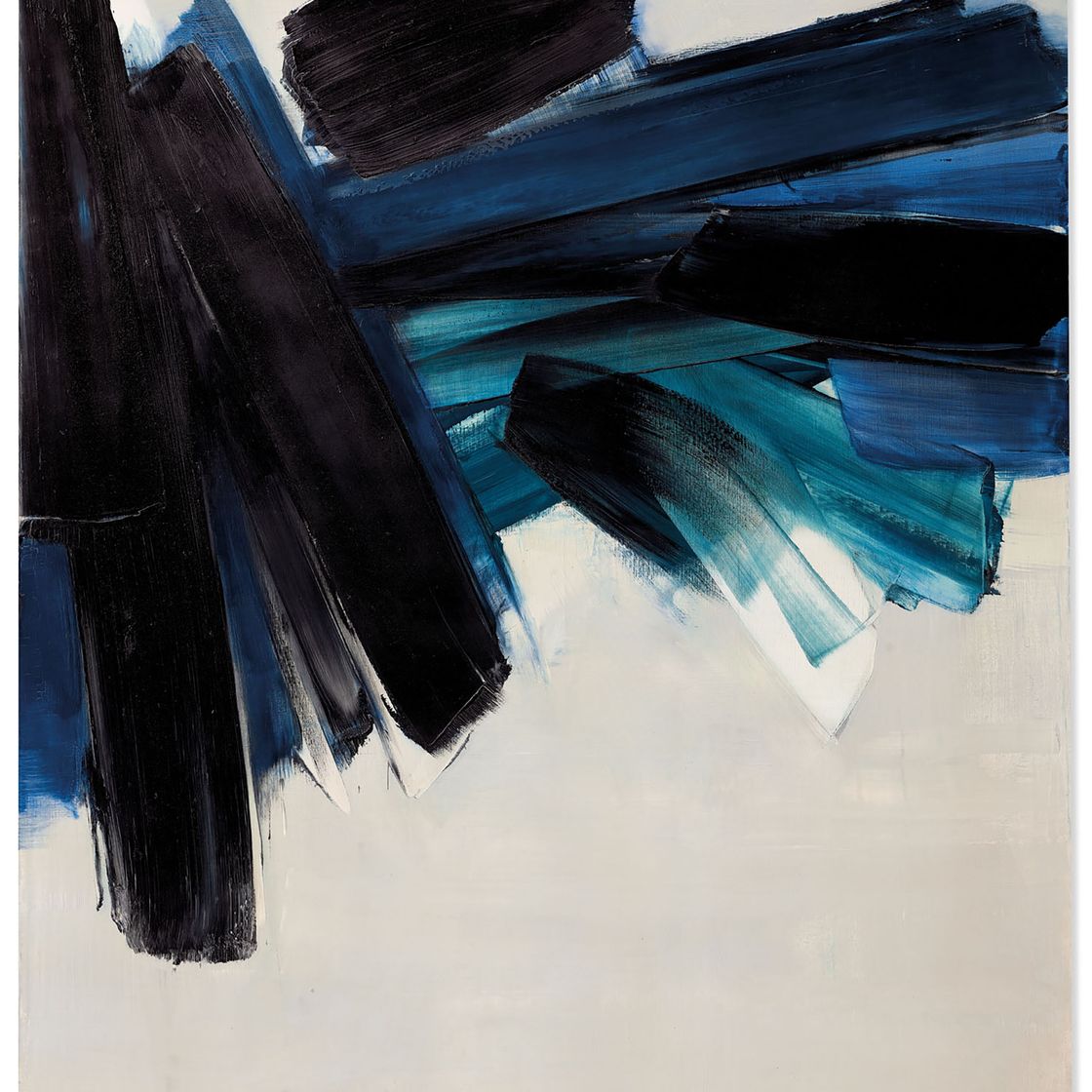 Pierre Soulages — Рисунок 162 x 130 см, 9 июля 1961 года, изображение 2