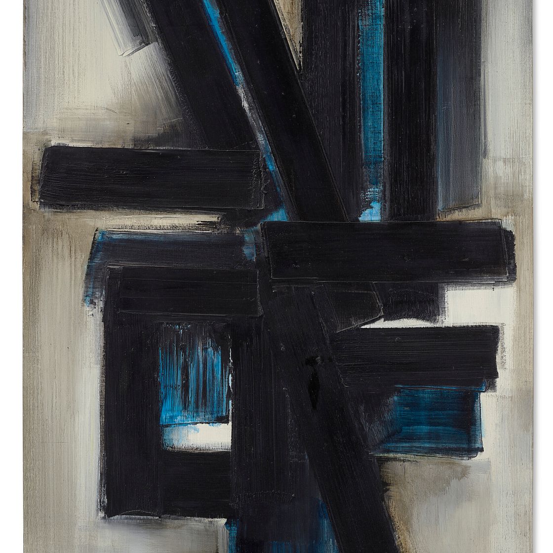 Pierre Soulages — Рисунок 130 x 89 см, 8 марта 1956, изображение 1