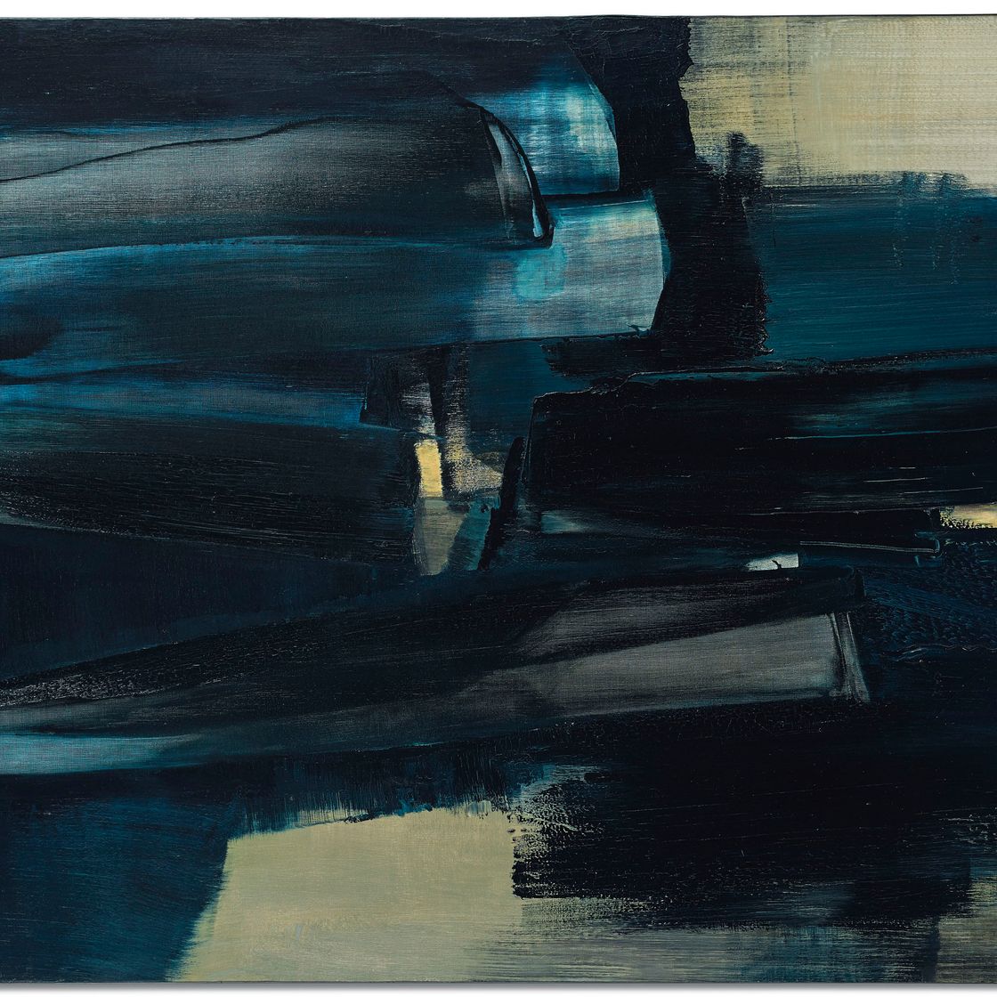 Pierre Soulages — Рисунок 97 х 130 см, 5 июня 1962 г.