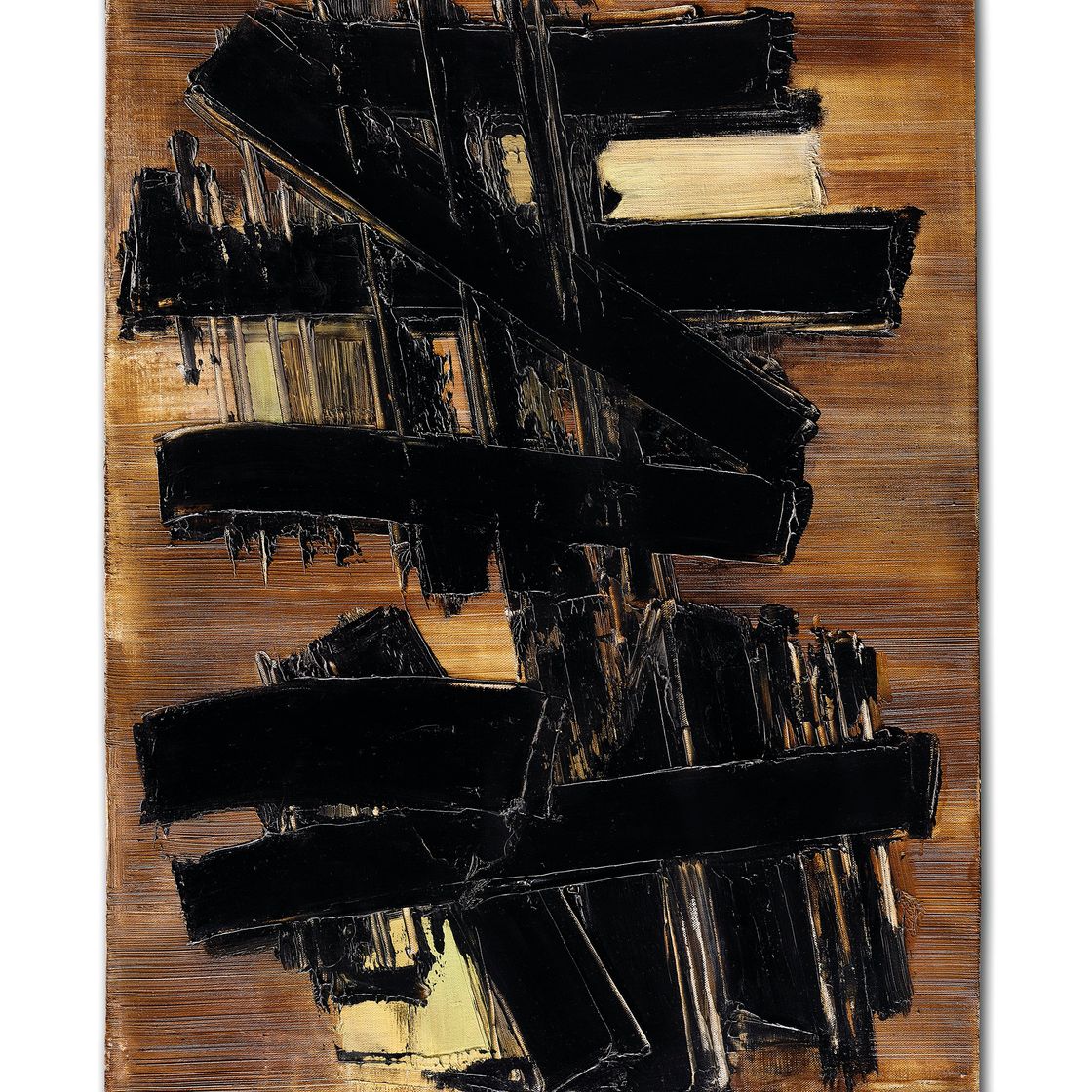 Pierre Soulages — Рисунок 65 х 50 см, 1957