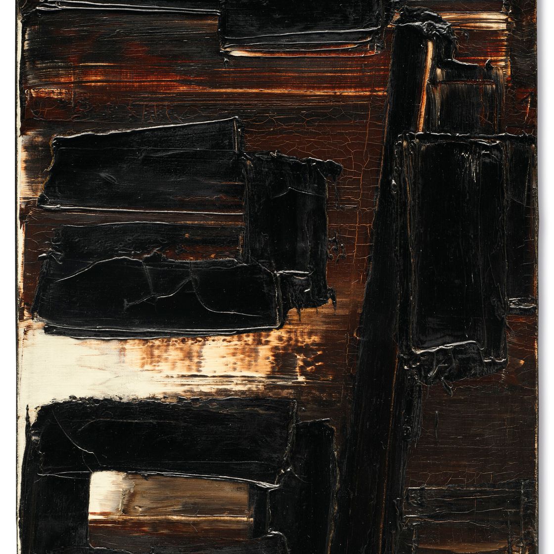 Pierre Soulages — Фотография 54,5 х 38 см, 27 ноября 1956 года, изображение 1
