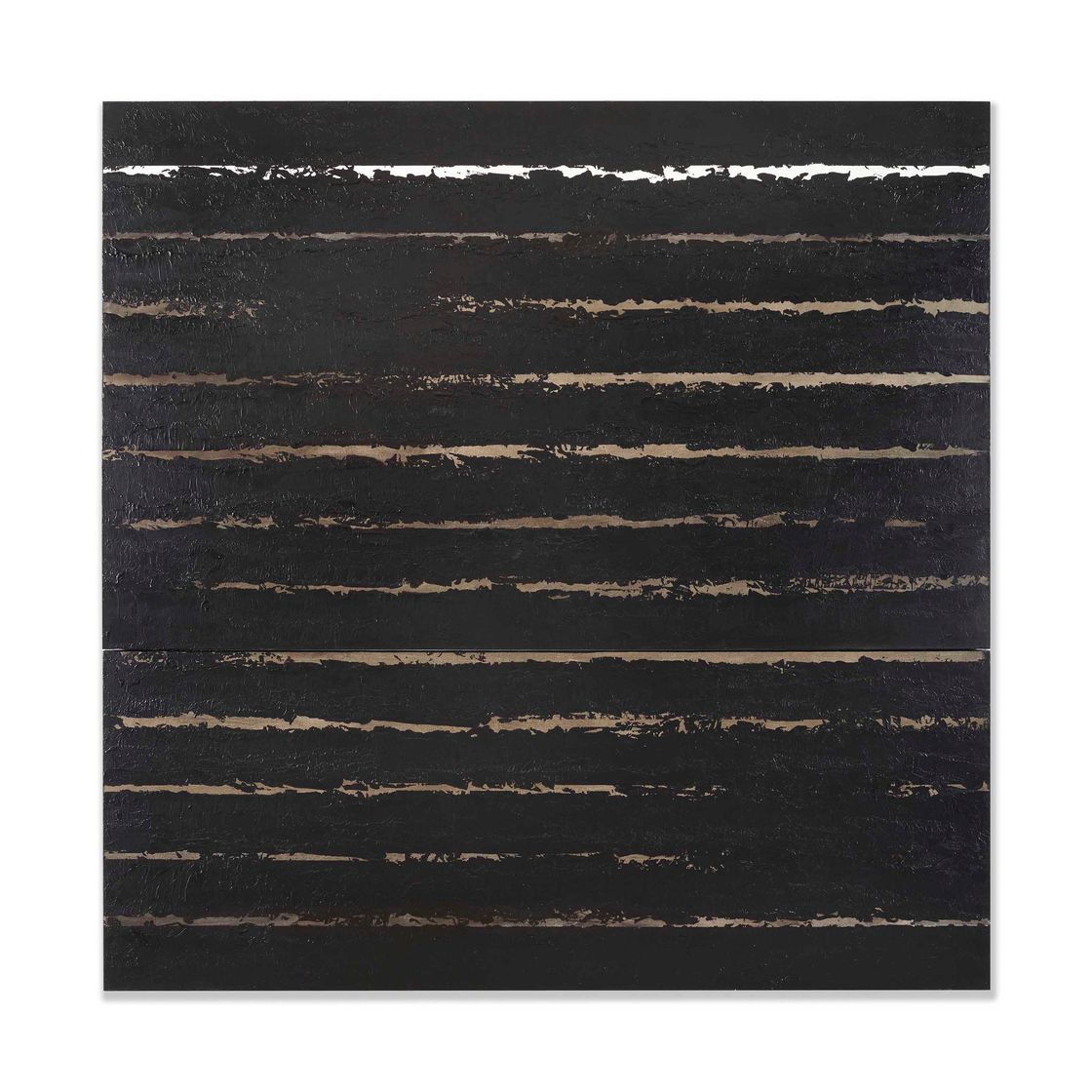 Pierre Soulages — Рисунок 222 x 222 см, 8 июня 2001