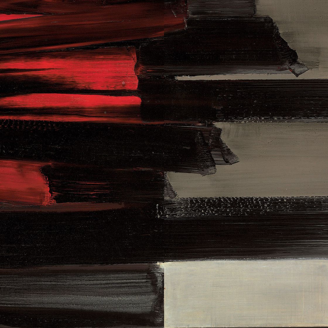 Pierre Soulages — Рисунок 97 x 130 см 15 октября 1961 года