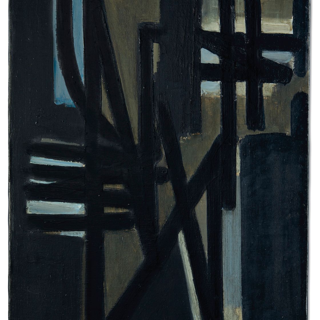Pierre Soulages — Рисунок 81 х 54 см, 16 июня 1951 г.