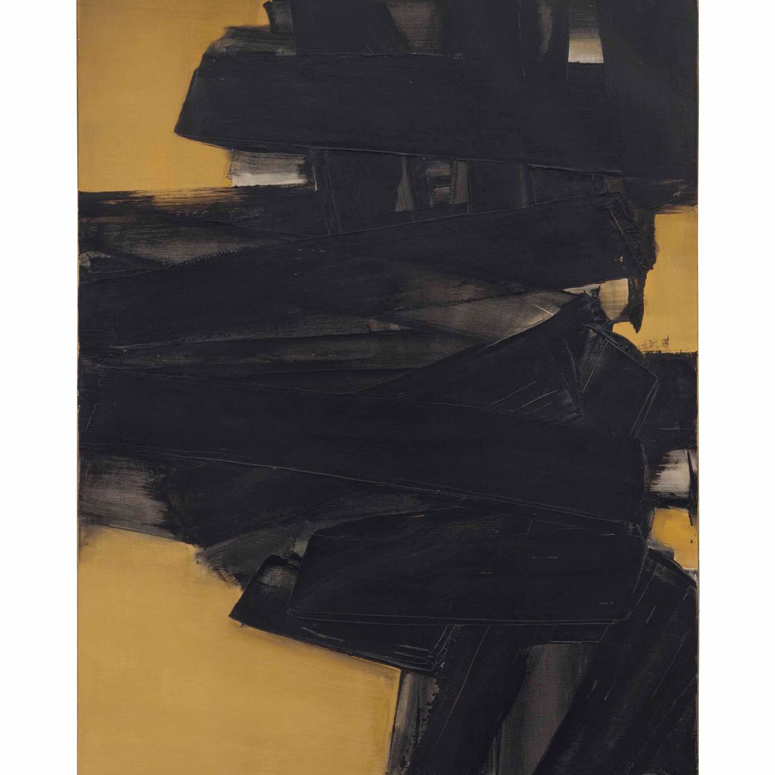 Pierre Soulages — Рисунок 127 х 96,5 см, 19 января 1962