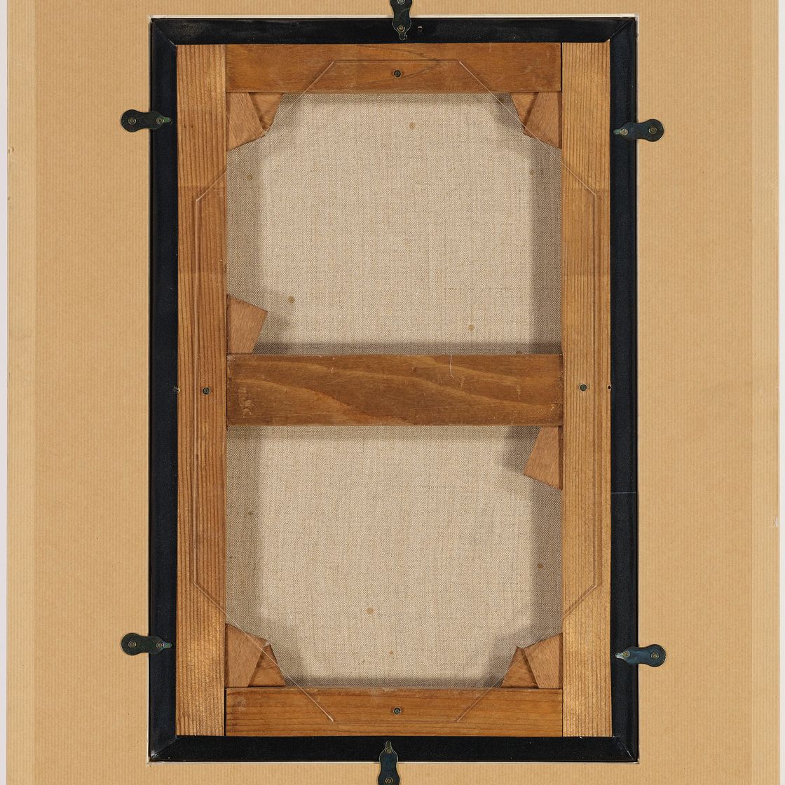 Pierre Soulages — Броу-де-нуа из папье-маше, 50 х 32,7 см, 1972-1974, изображение 2
