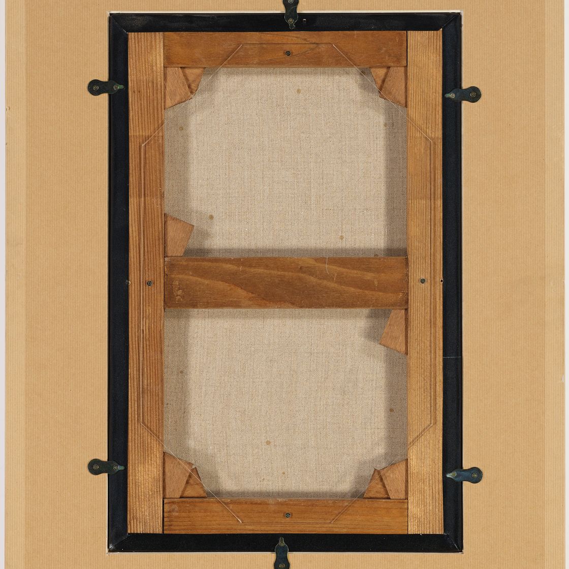 Pierre Soulages — Броу-де-нуа из папье-маше, 50 х 32,7 см, 1972-1974, изображение 7