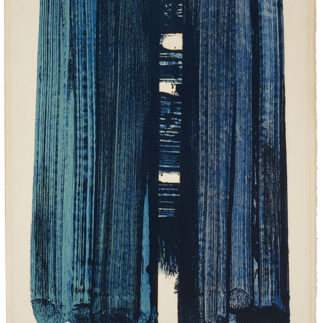 Pierre Soulages — Литография 42