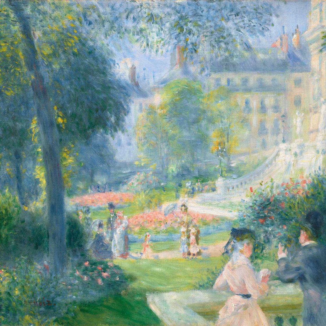 Pierre-Auguste Renoir — Площадь Святой Троицы, изображение 1