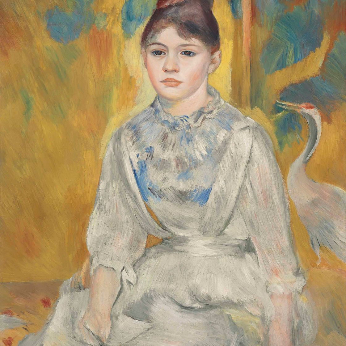 Pierre-Auguste Renoir — Юная дочь лебедя или юная дочь героини