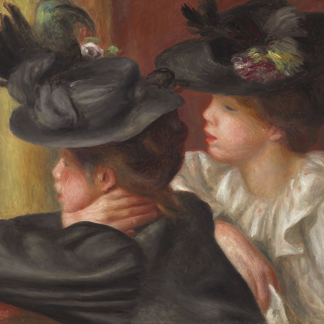 Pierre-Auguste Renoir — В театре, в ложе