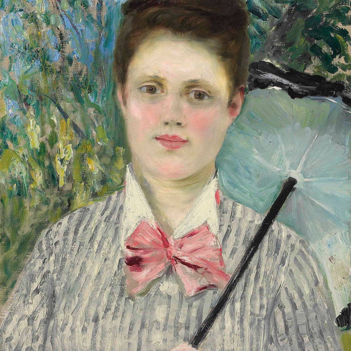 Pierre-Auguste Renoir — Женщина в стиле Омбреля