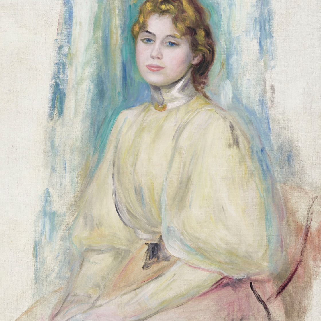 Pierre-Auguste Renoir — Портрет мадемуазель Ивонны Лероль