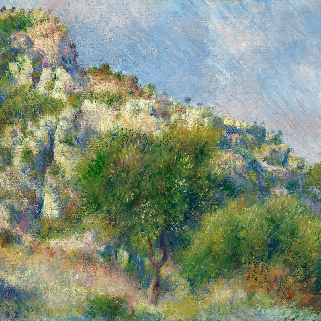 Pierre-Auguste Renoir — Рочерс-де-л'Эстак, изображение 1