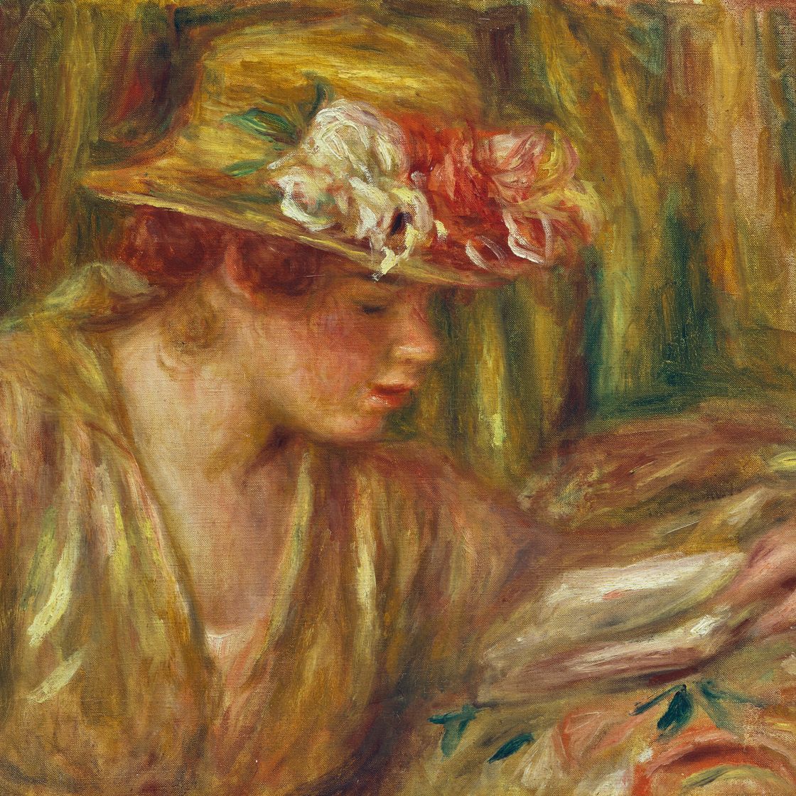 Pierre-Auguste Renoir — Бюст женщины (Андре в главной роли, турне тет-а-тет), изображение 1