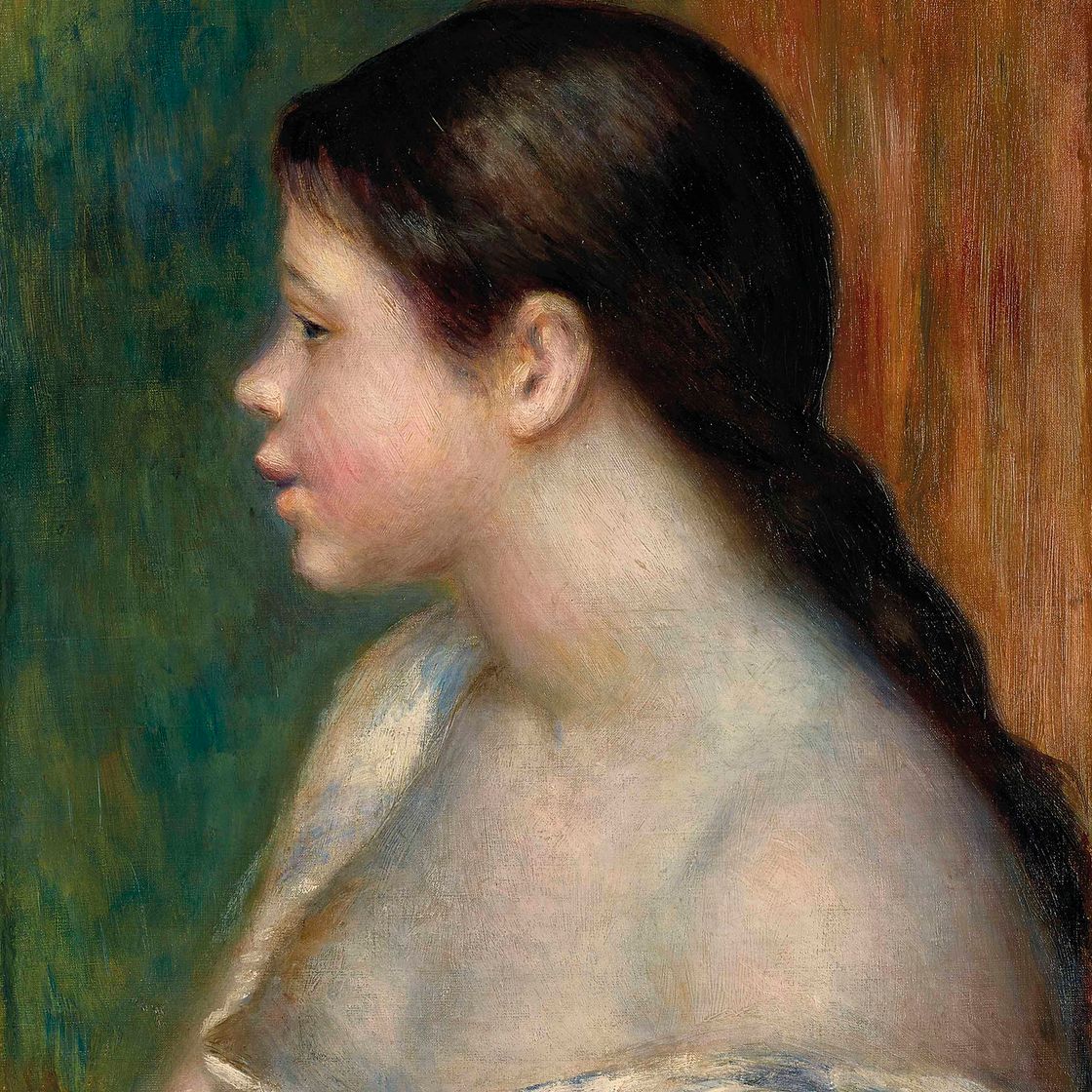 Pierre-Auguste Renoir — Наедине с молодой девушкой