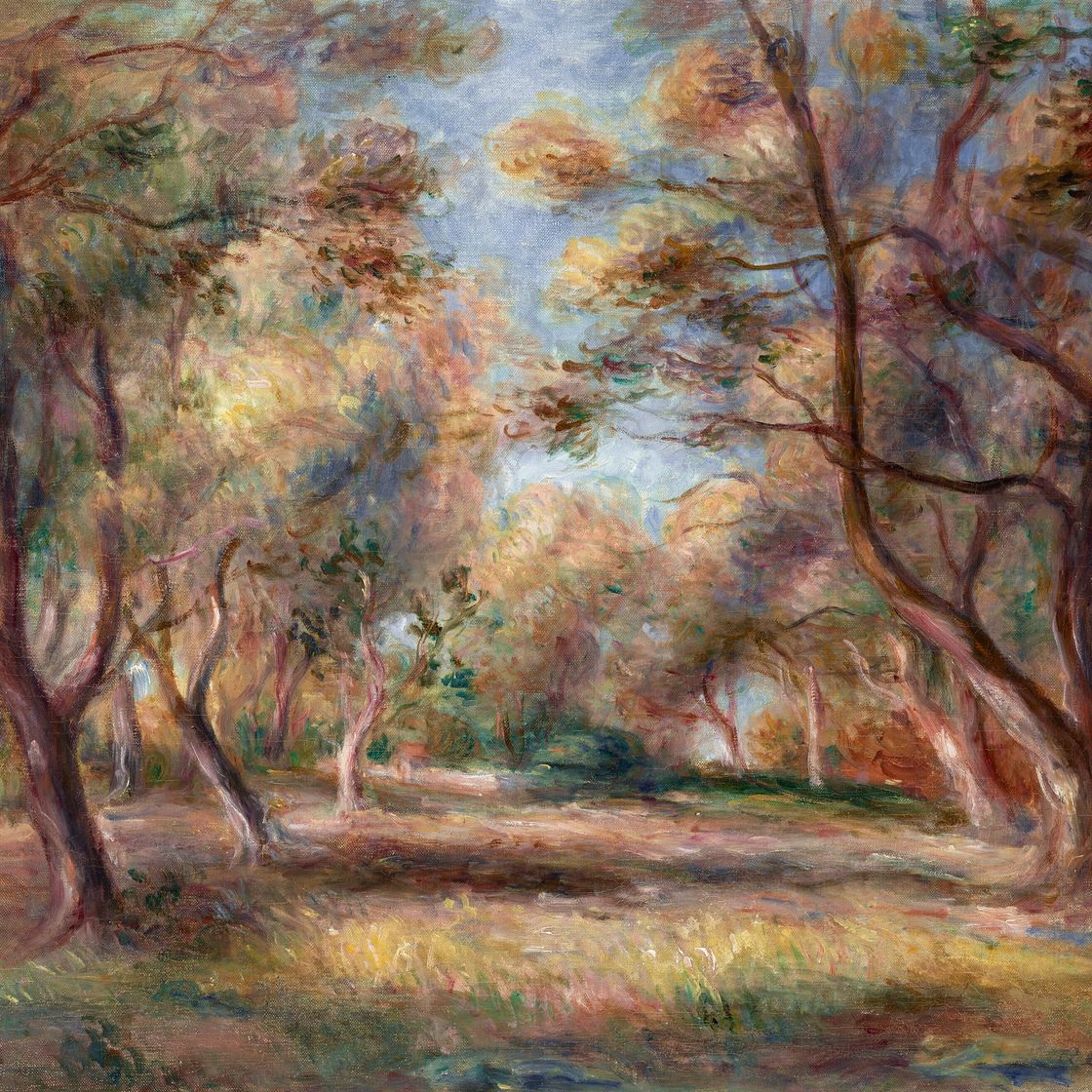 Pierre-Auguste Renoir — Оливье в Каньоне, изображение 1