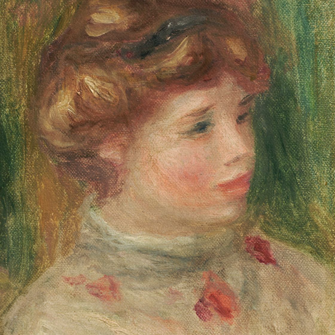Pierre-Auguste Renoir — Женский портрет, изображение 1