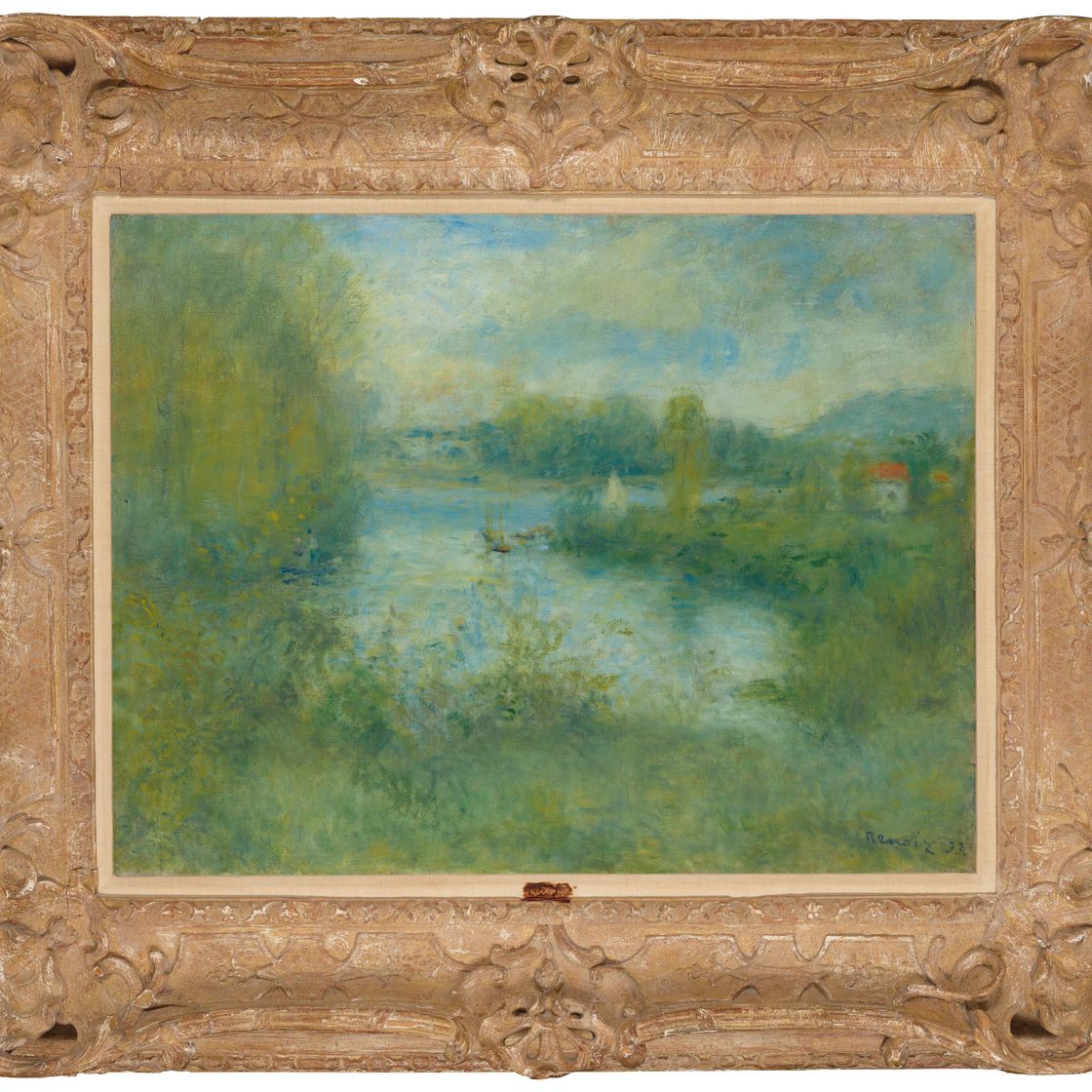 Pierre-Auguste Renoir — Маленькие бюстгальтеры на берегу Сены в Аржантее, изображение 4