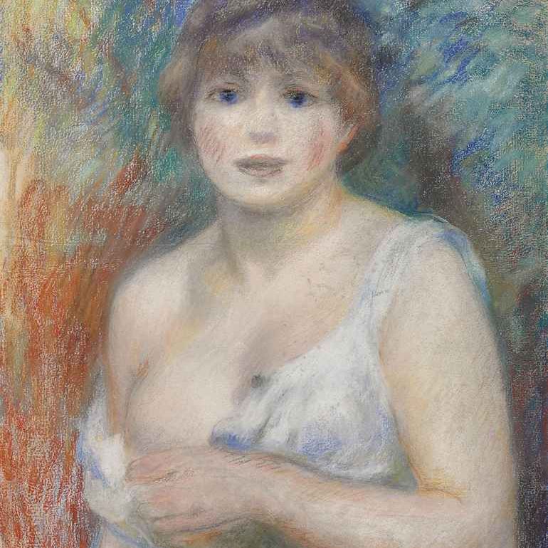Pierre-Auguste Renoir — Портрет Жанны Самари