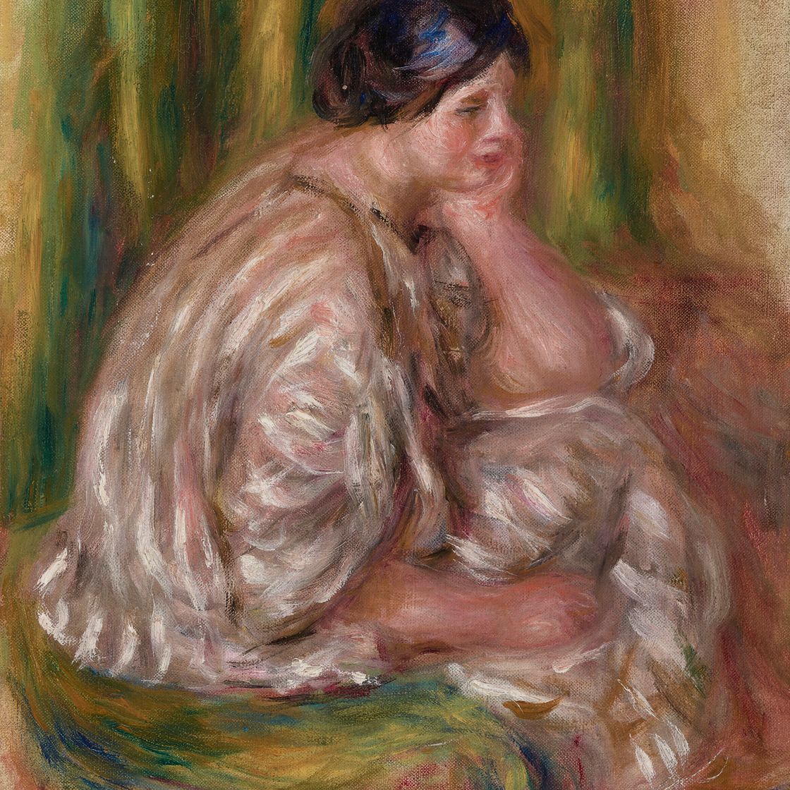 Pierre-Auguste Renoir — Восточная женщина в костюме, изображение 1
