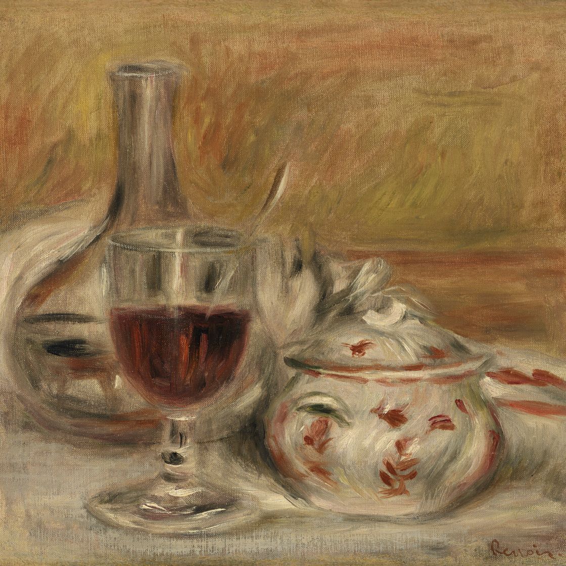 Pierre-Auguste Renoir — Графин, настоящий и более сочный, изображение 1