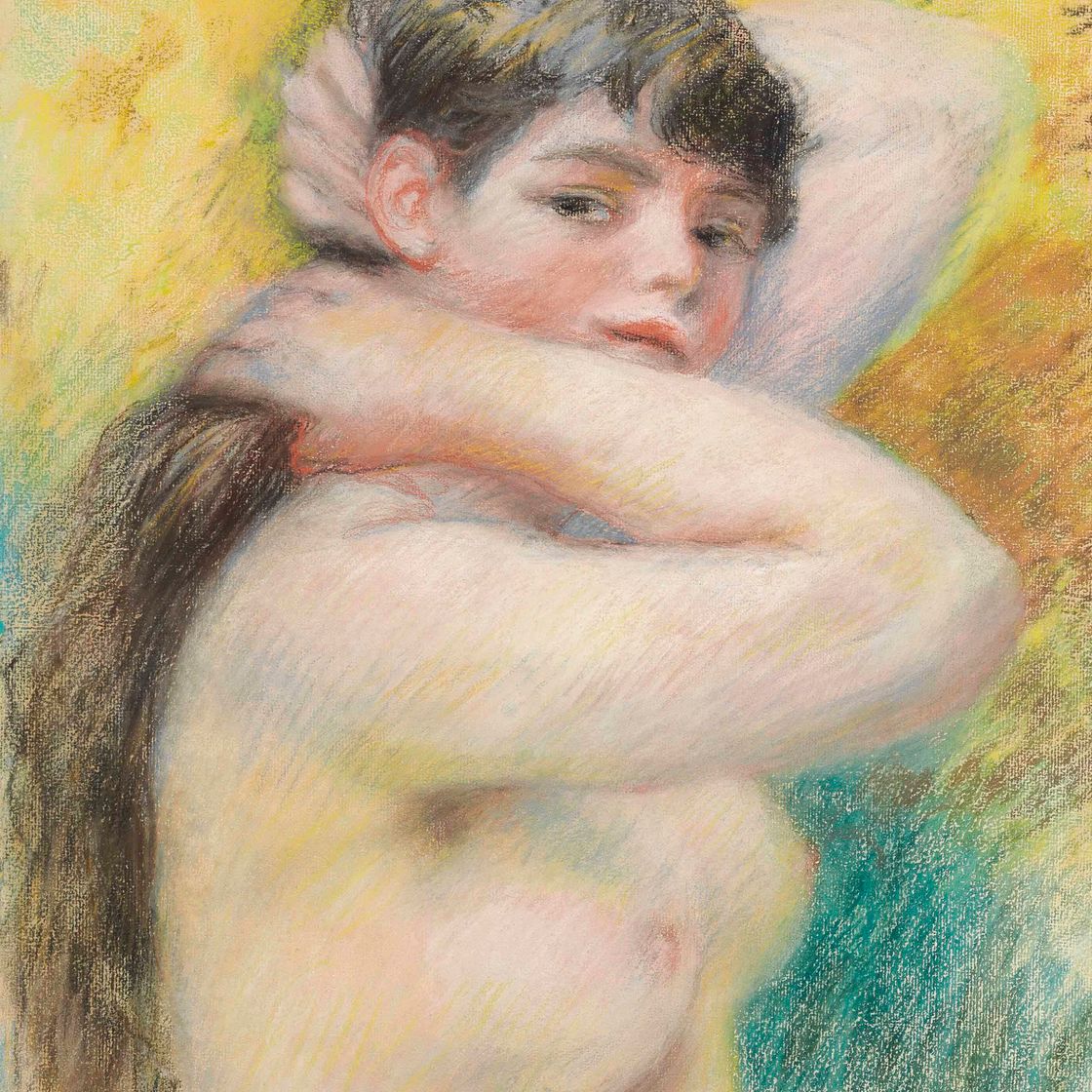 Pierre-Auguste Renoir — Красивое тело (молодая девушка в туалете)