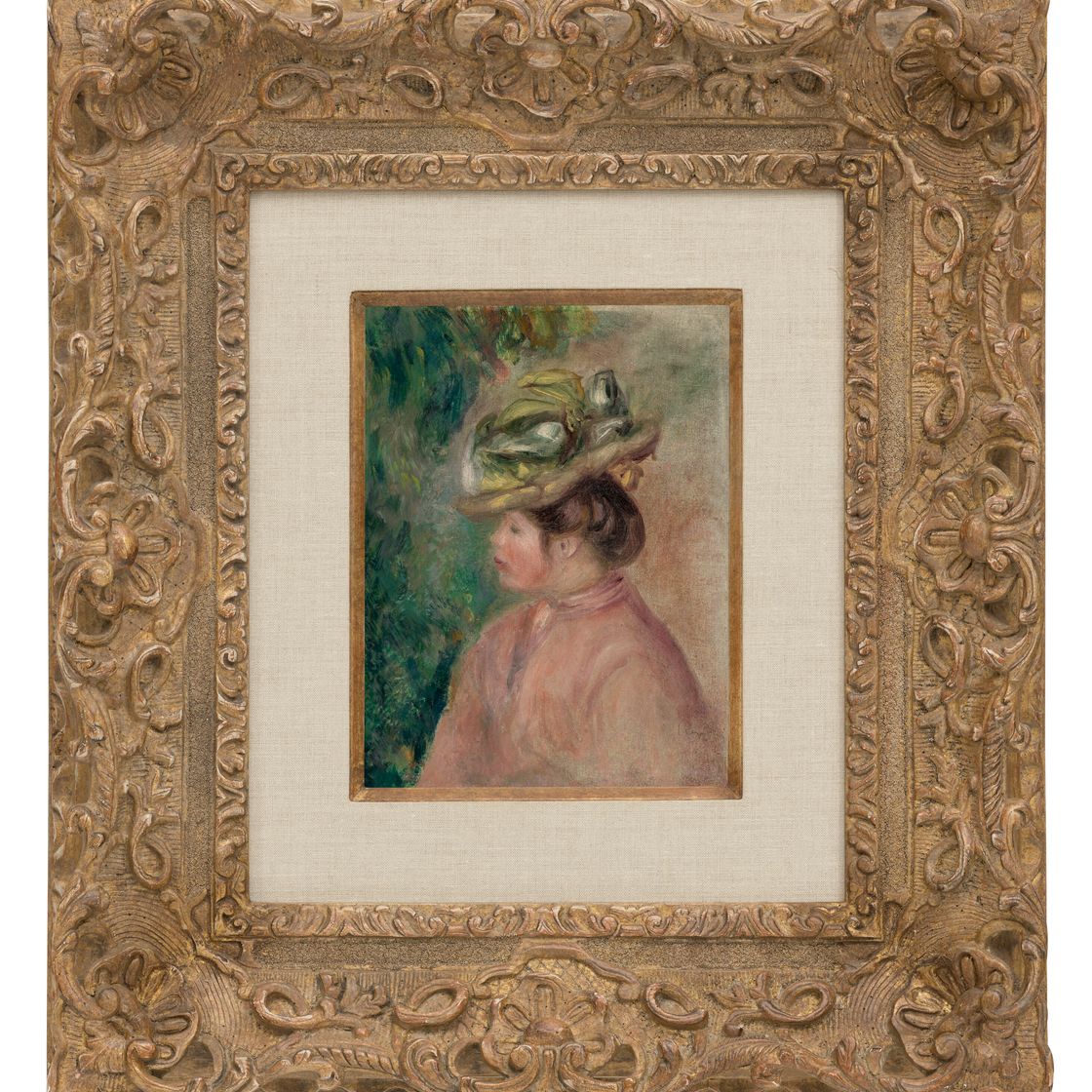 Pierre-Auguste Renoir — Женский профиль, изображение 3