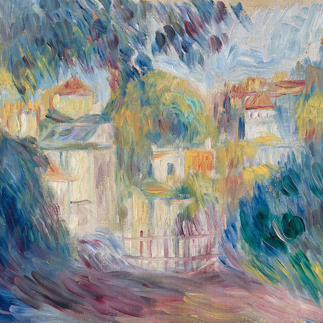 Pierre-Auguste Renoir — Сад на Монмартре, изображение 1