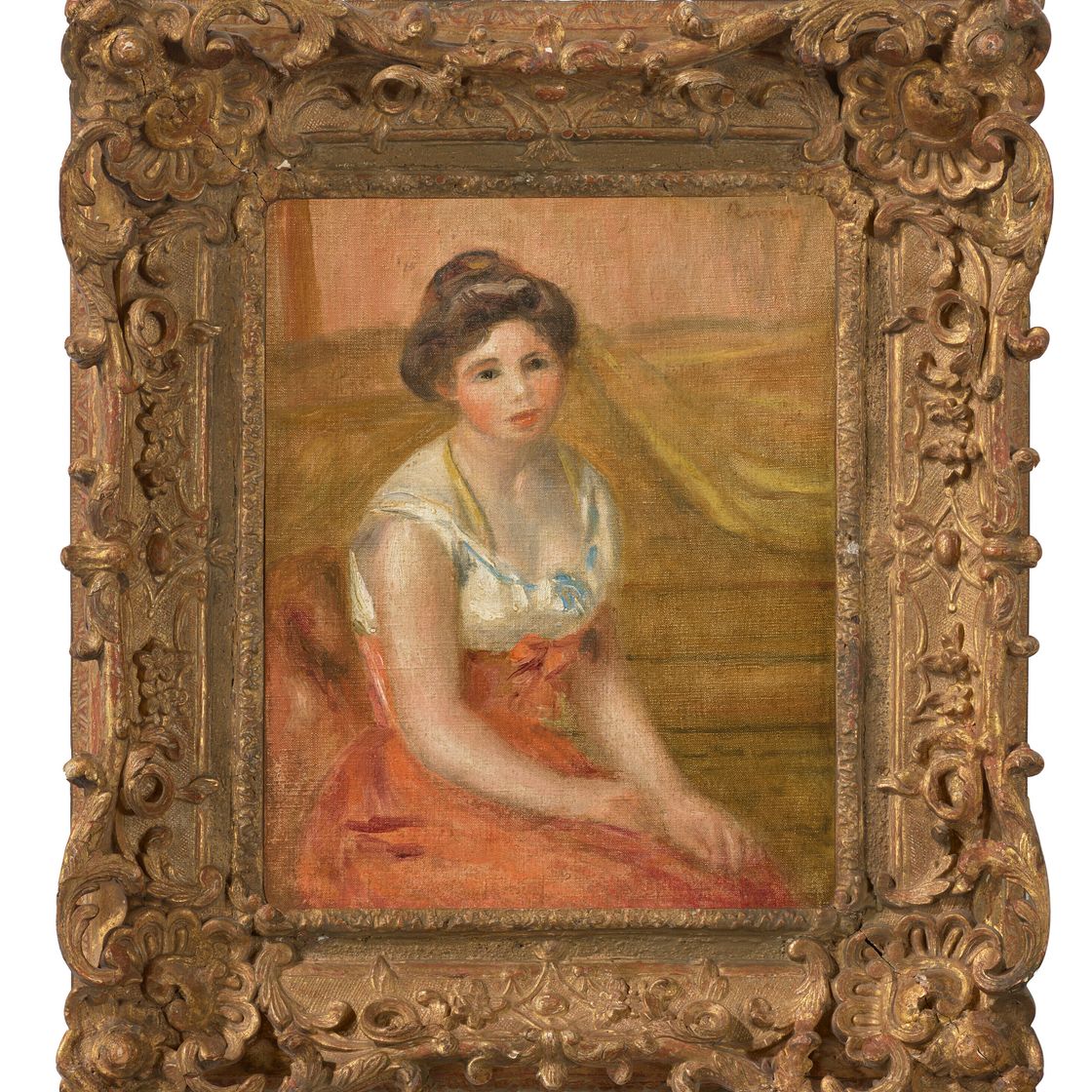 Pierre-Auguste Renoir — Женская осанка, изображение 2