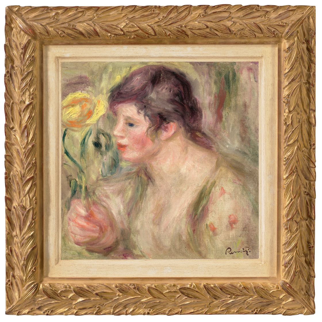 Pierre-Auguste Renoir — Женщина а-ля роза, изображение 2