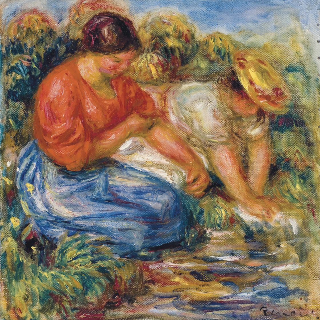 Pierre-Auguste Renoir — Маленькие лавезусы в Каньоне