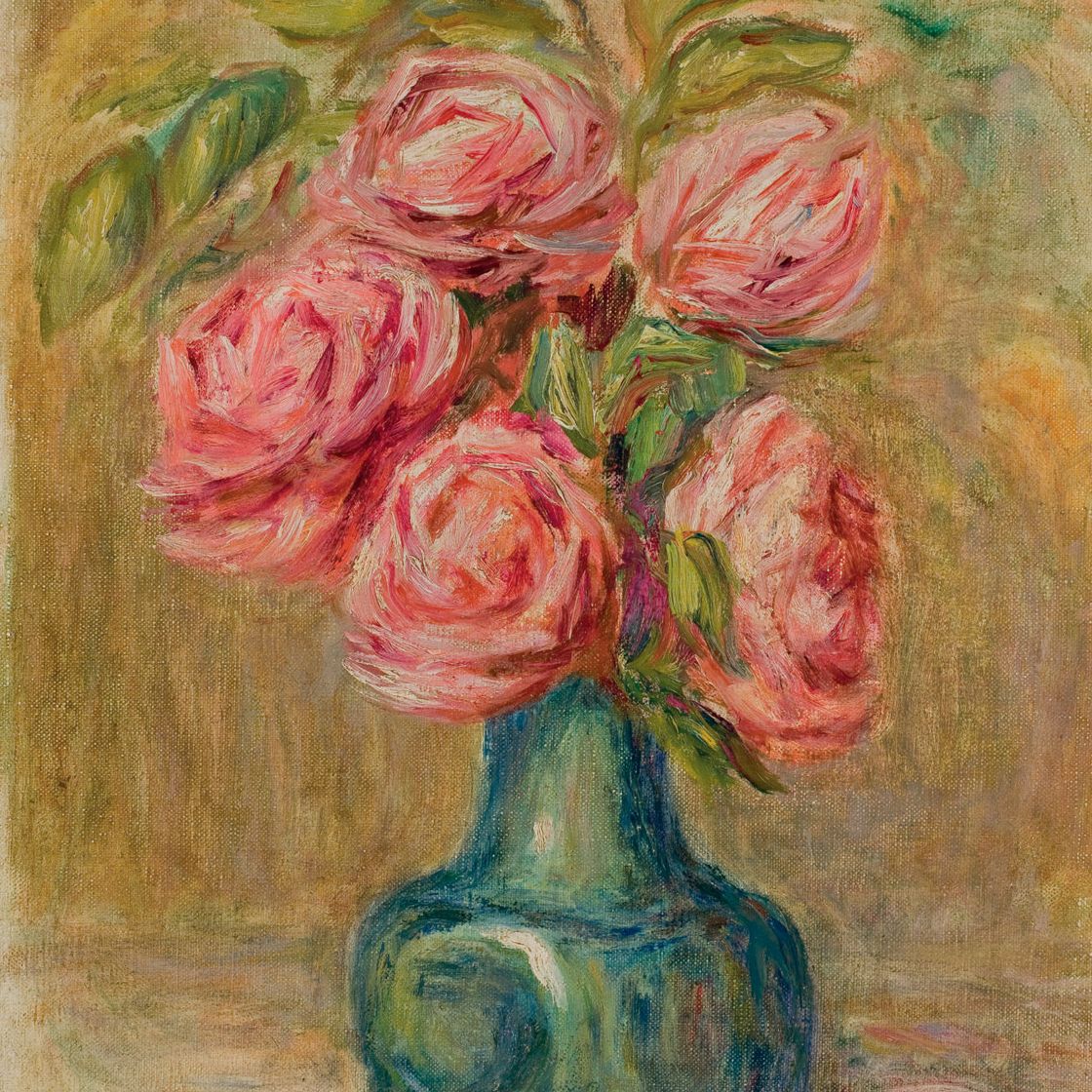Pierre-Auguste Renoir — Букет из роз