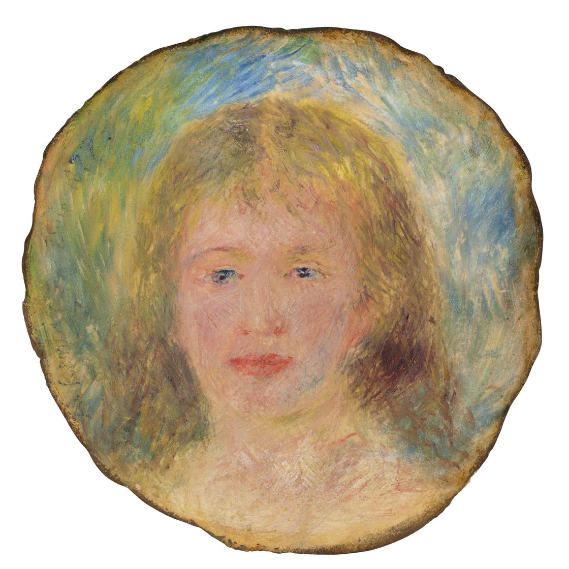 Pierre-Auguste Renoir — Тет-а-тет с женщиной, Жанна Самари, изображение 2