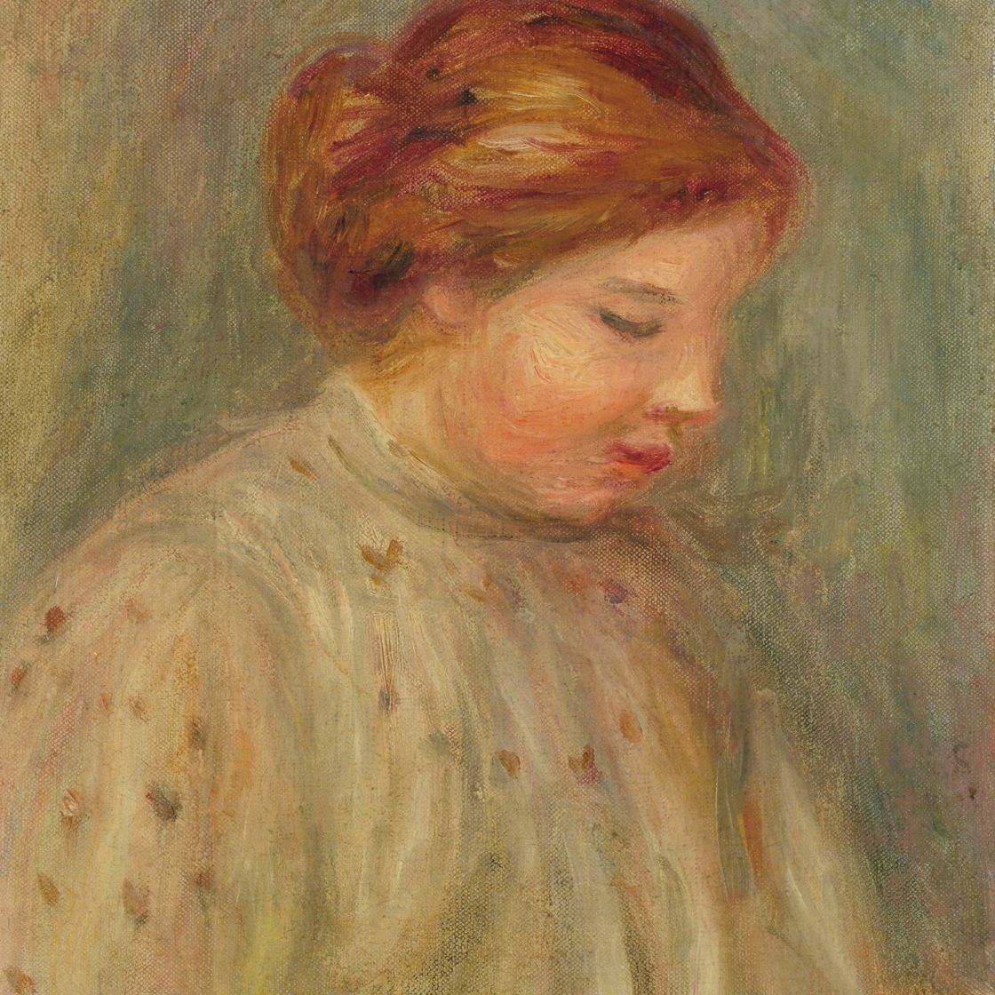 Pierre-Auguste Renoir — Пышногрудая блондинка
