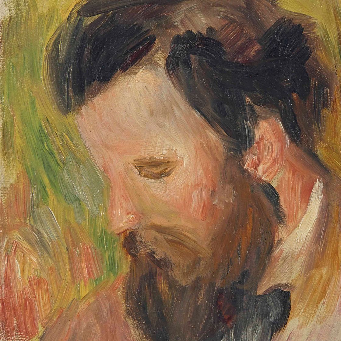 Pierre-Auguste Renoir — Портрет композитора Клода Террасса (этюд "Уверенность"; № 2070)