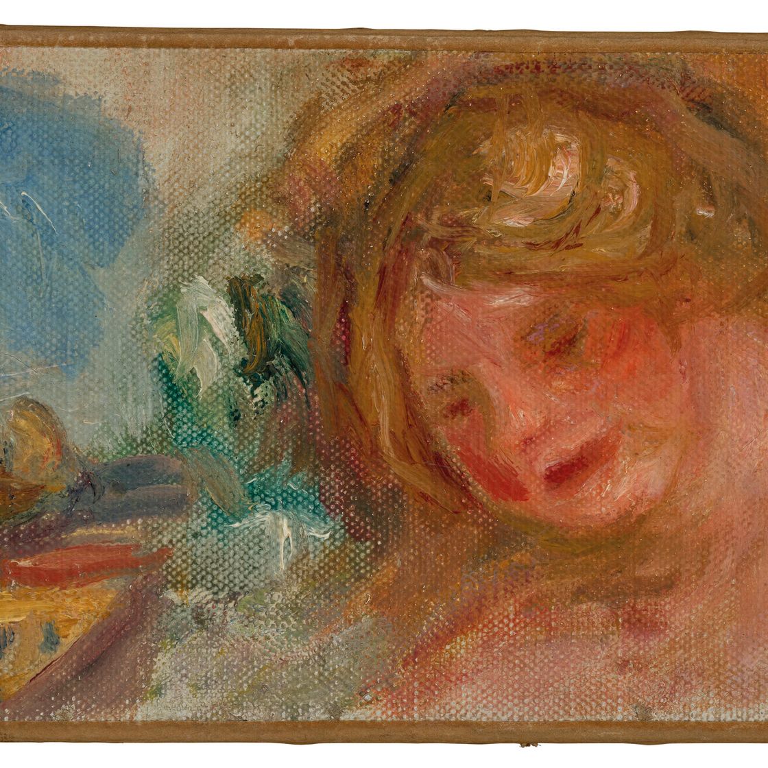 Pierre-Auguste Renoir — Женщина и церковь Ниццы, изображение 2