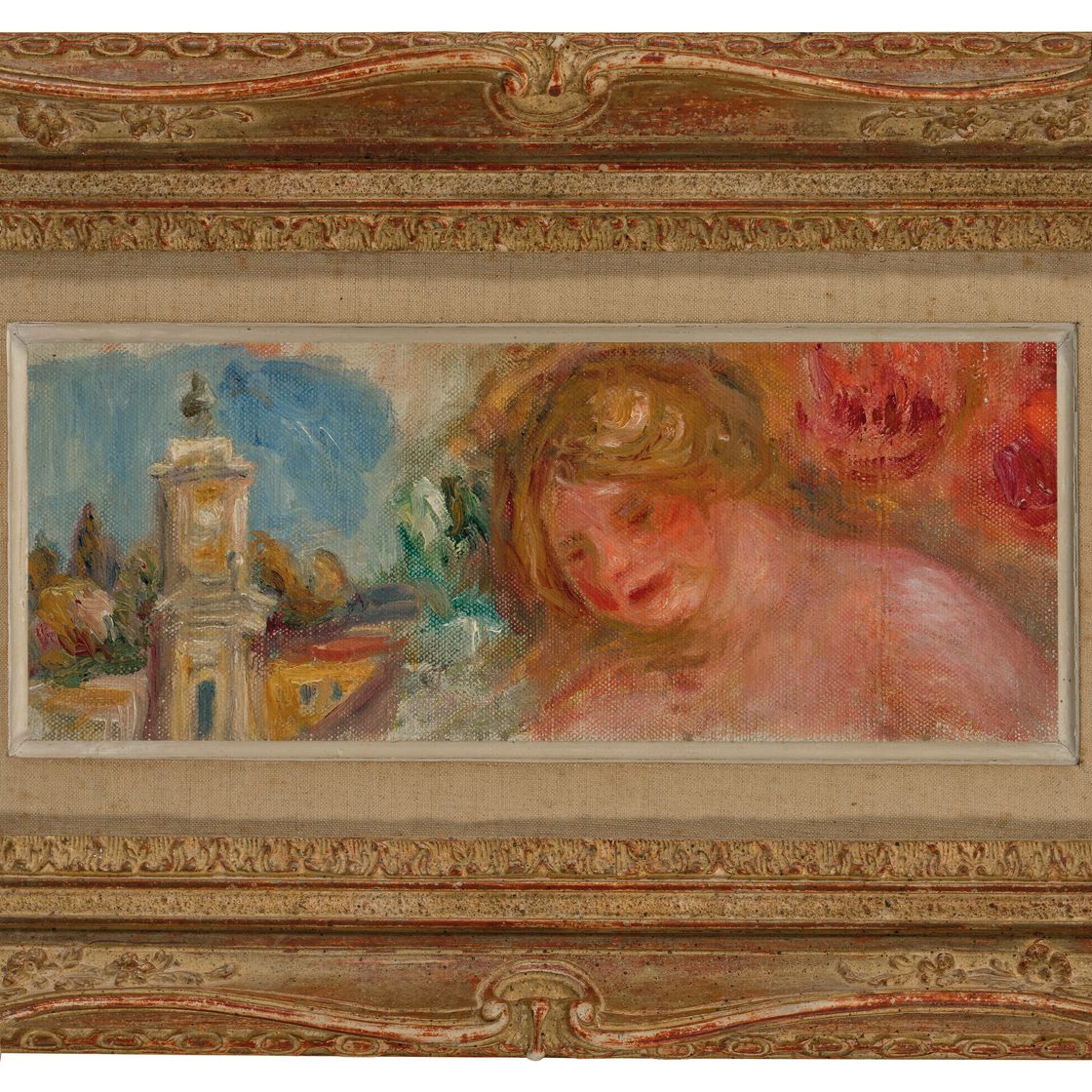 Pierre-Auguste Renoir — Женщина и церковь Ниццы, изображение 4