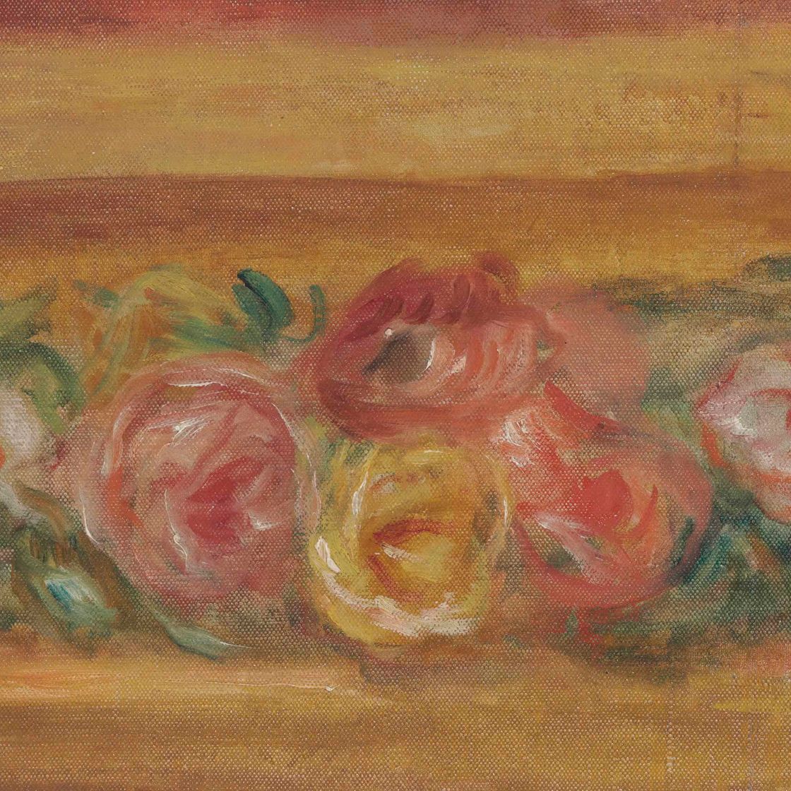 Pierre-Auguste Renoir — Этюд для создания портрета мадам де Галеа, "отряд фриз" (Гирланд)
