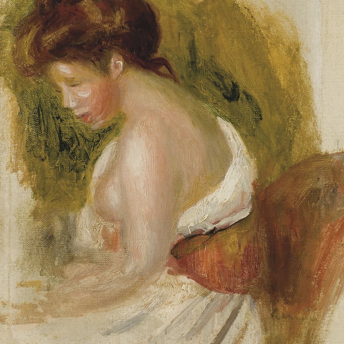 Pierre-Auguste Renoir — Молодая девушка в новом обличье