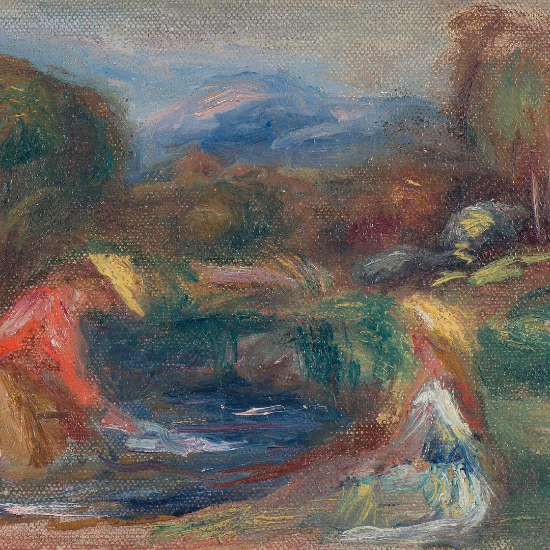 Pierre-Auguste Renoir — Оплата труда персонала, лавандиеры