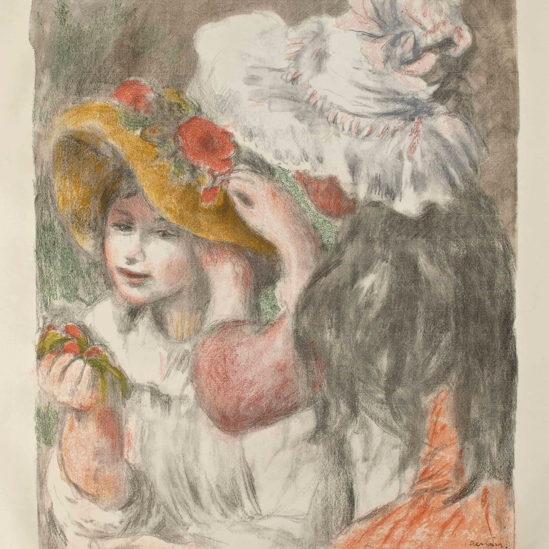 Pierre-Auguste Renoir — Вводная часть "Второго плана" (Дельтей, Стелла, 30; Роже-Маркс, 29)