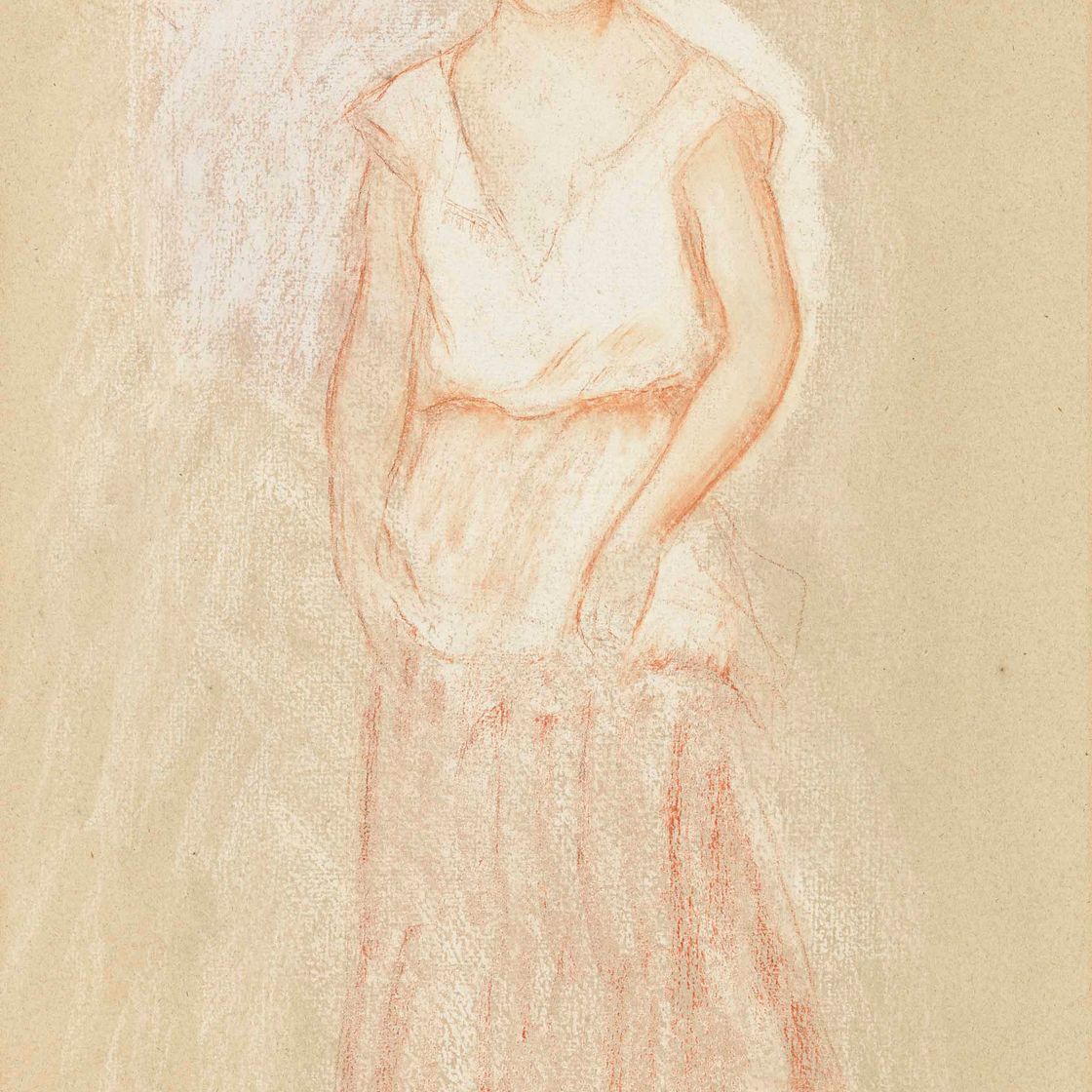 Pierre-Auguste Renoir — Молодая девушка дебютирует