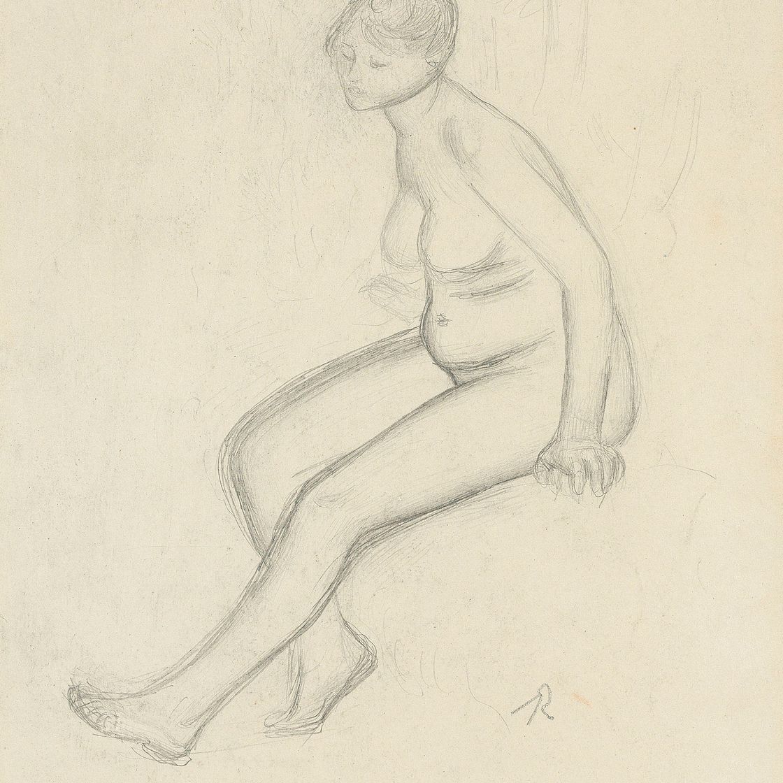 Pierre-Auguste Renoir — Этюд ну