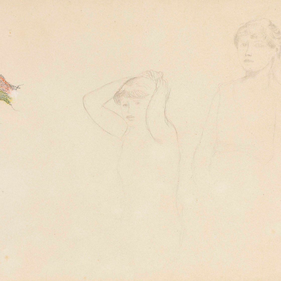 Pierre-Auguste Renoir — Женская прическа и авторские образы, этюды