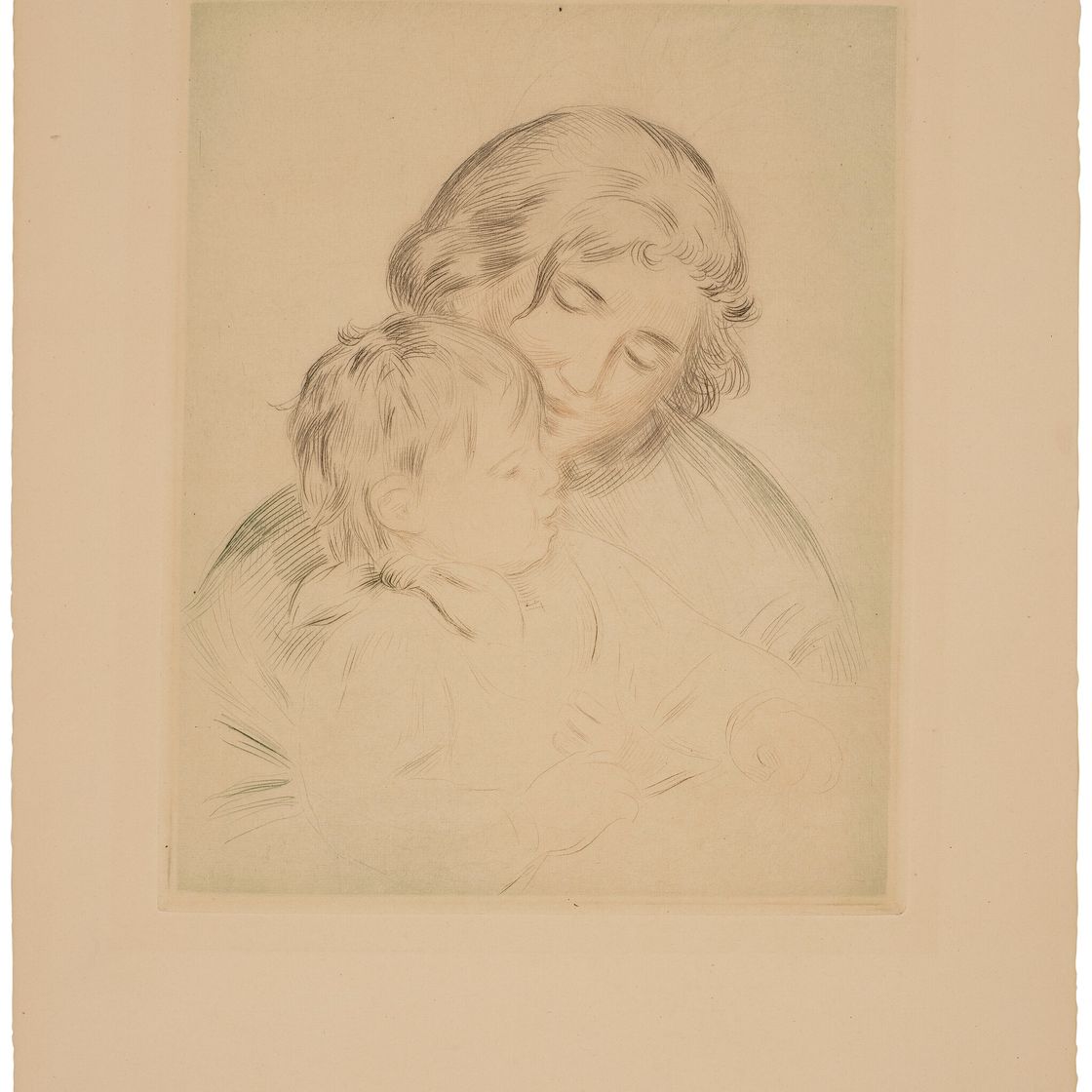 Pierre-Auguste Renoir — Две гравюры художника