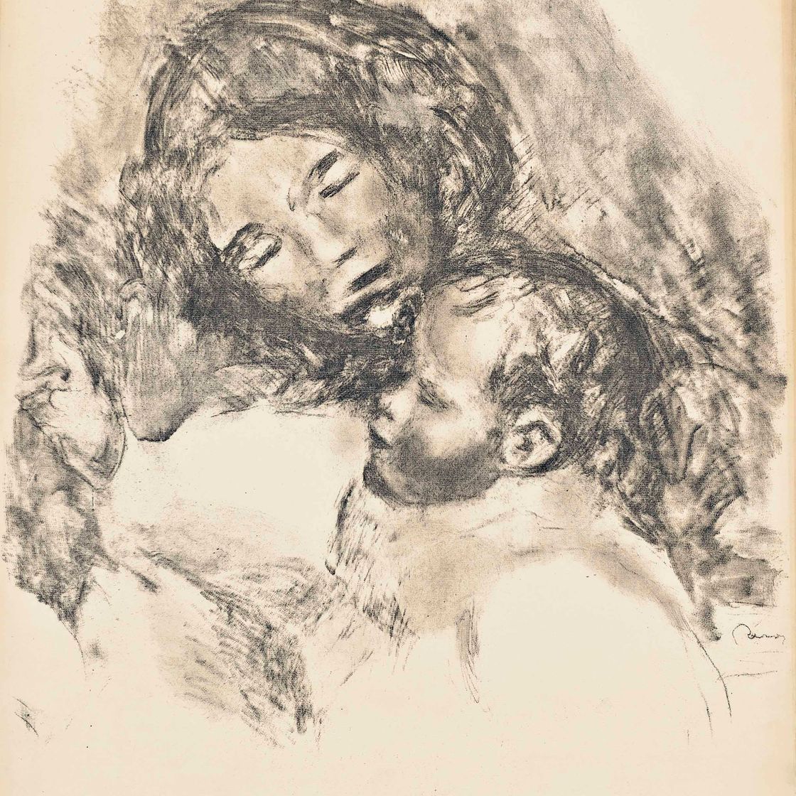 Pierre-Auguste Renoir — Материнство (Средний возраст 50 лет)