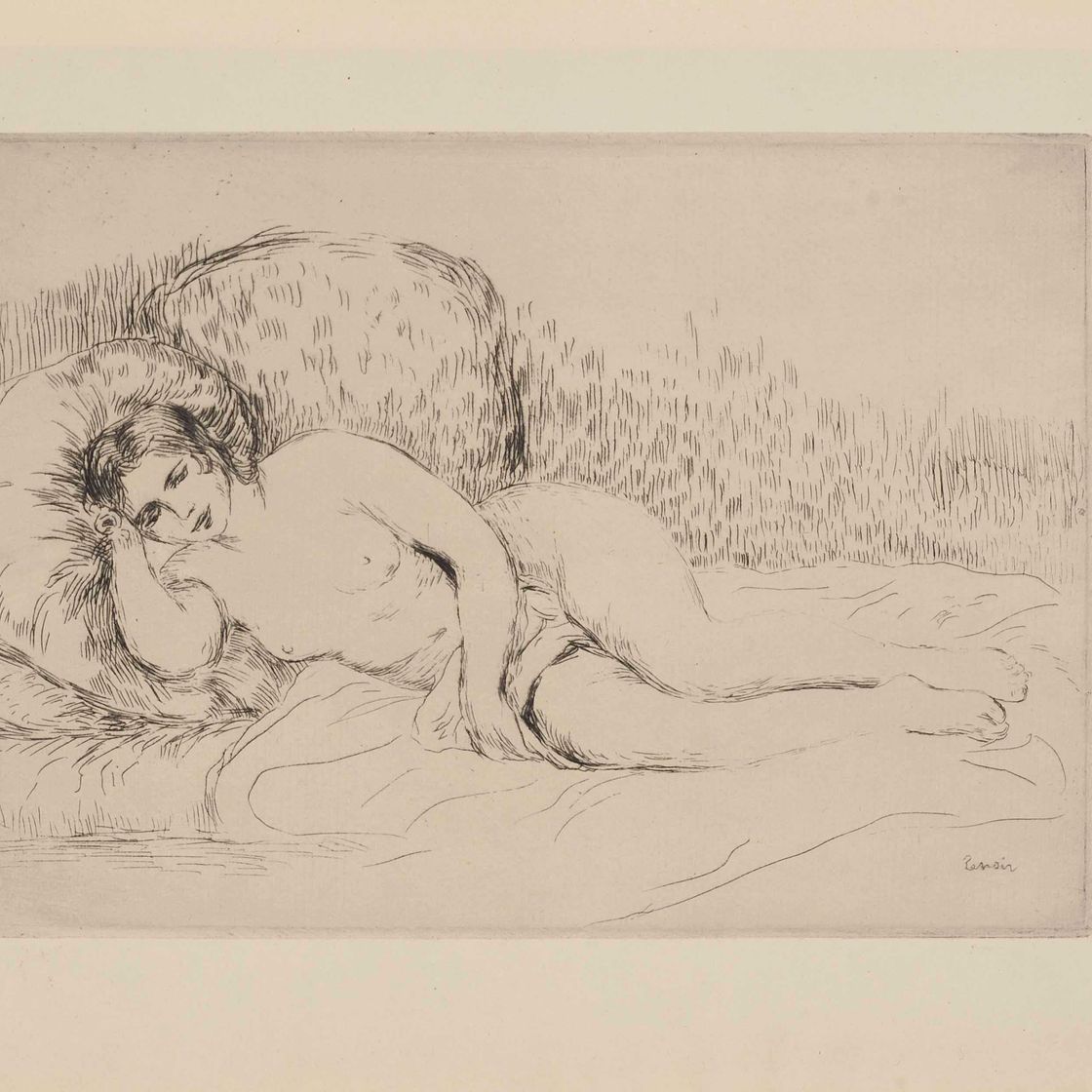 Pierre-Auguste Renoir — Теодор Дюре, "История художников-импрессионистов", Х. Флури, Библиотека-редактор, Париж, 1906